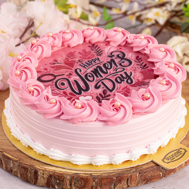 STRAWBERRY BLOSSOM CAKE